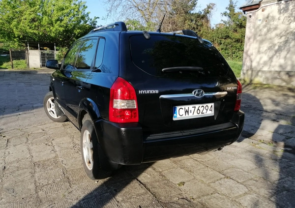 Hyundai Tucson cena 14200 przebieg: 214909, rok produkcji 2006 z Włocławek małe 137